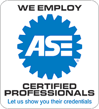 We Employ ASE Certified Professionals