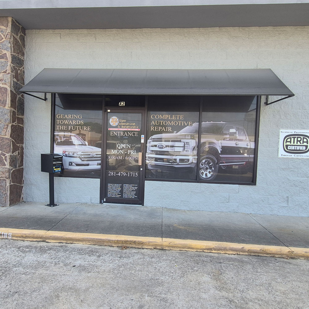Hellyer Store Front Window and Door